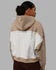 H-77 Extend Hoodie Taupe-White