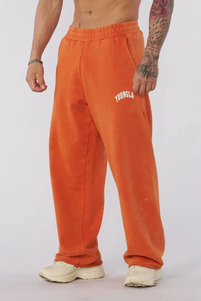 2088 - New Wave Baggy Sweats Orange Wash